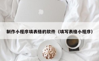 湖北制作小程序填表格的软件（填写表格小程序）